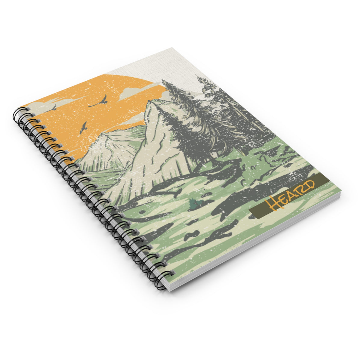 HEARD | Summit | Lined Journal | Recovery Meeting Notes