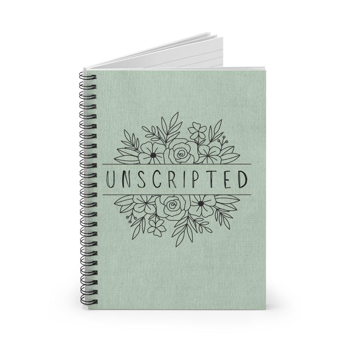 Unscripted | Funny Things Kids Say Spiral Notebook