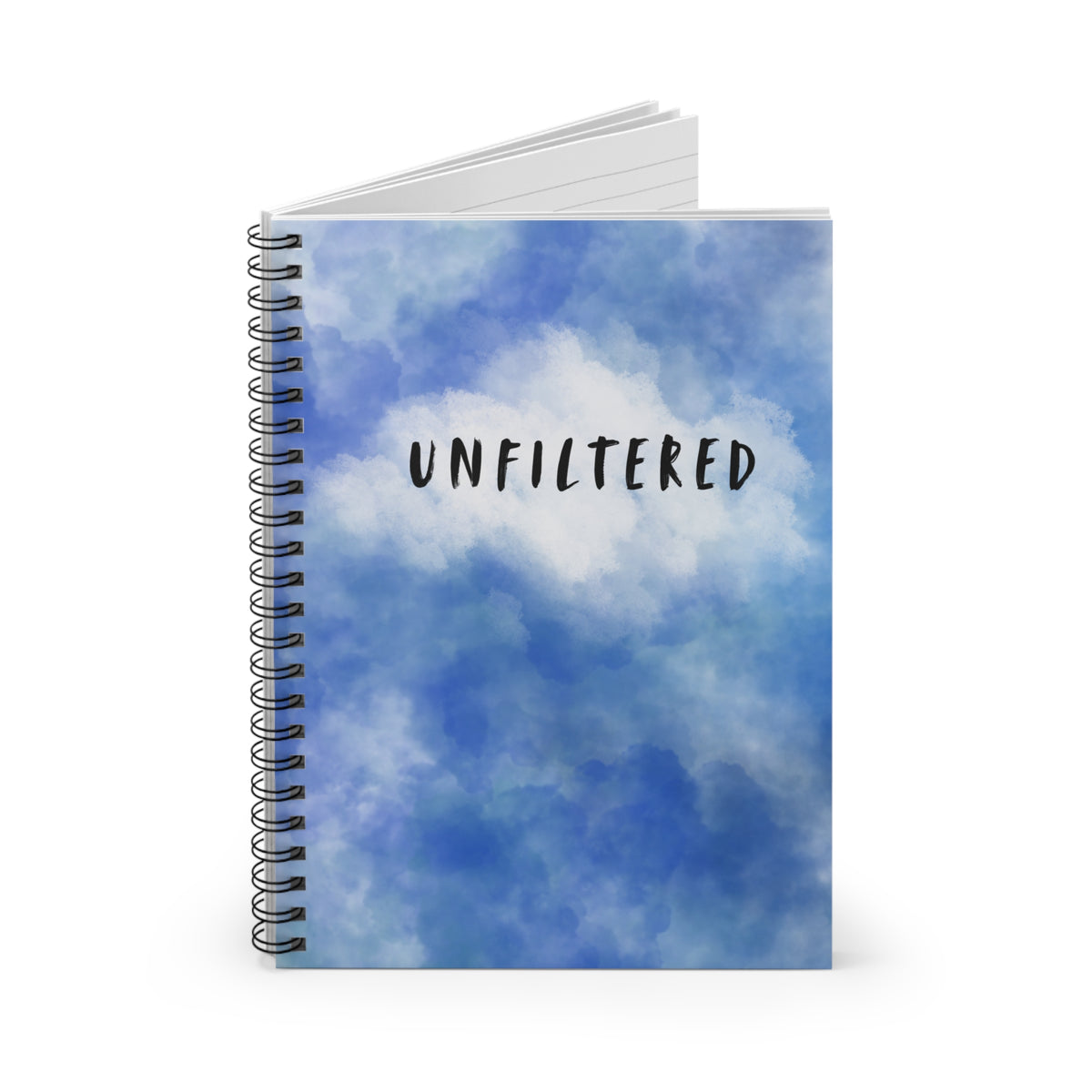 Unfiltered | Funny Things People Say Spiral Notebook