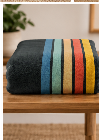 Sherpa Fleece Blanket — All Sports | "Practice Games Carpool Snacks Cheers Memories" Throw