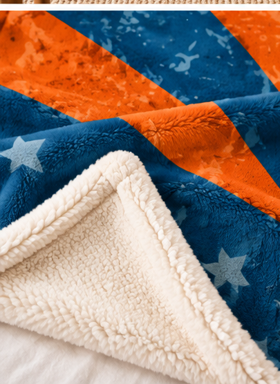 “Greatness Is Not Given, It’s Earned” Soccer Sherpa Fleece Blanket