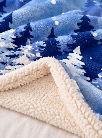 Sherpa Blanket - "I Came, I Cheered, I Froze My Ass Off" Funny Winter Stadium Throw