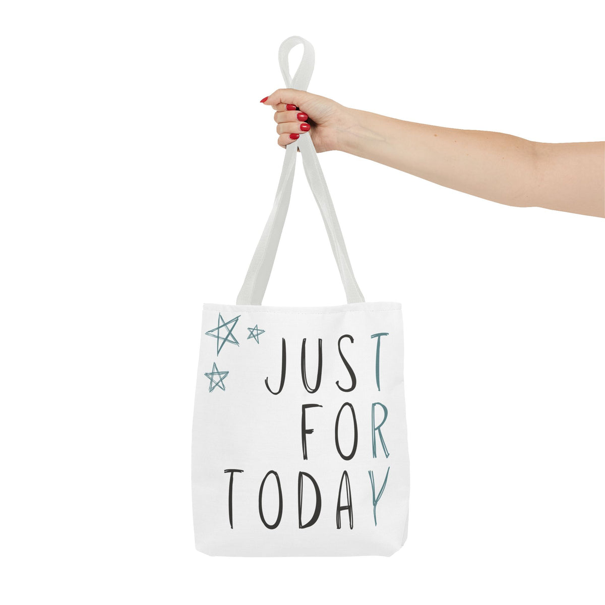 Just For Today | Recovery Tote Bag | Inspirational Sobriety Gift | One Day at a Time | Recovery Support Gift