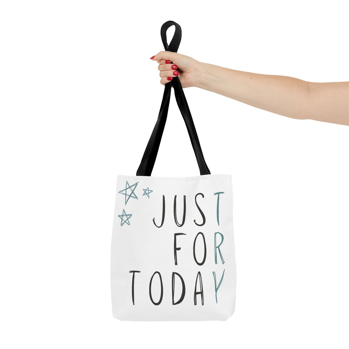 Just For Today | Recovery Tote Bag | Inspirational Sobriety Gift | One Day at a Time | Recovery Support Gift