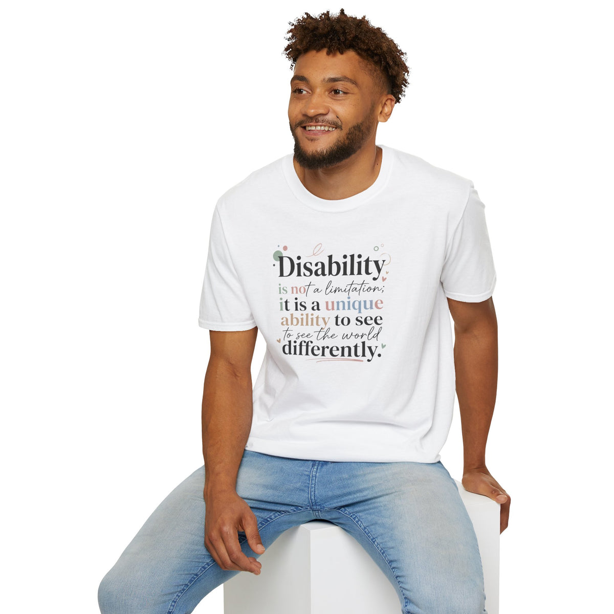Disability Is a Unique Ability T-Shirt — Inspirational Disability Awareness Tee