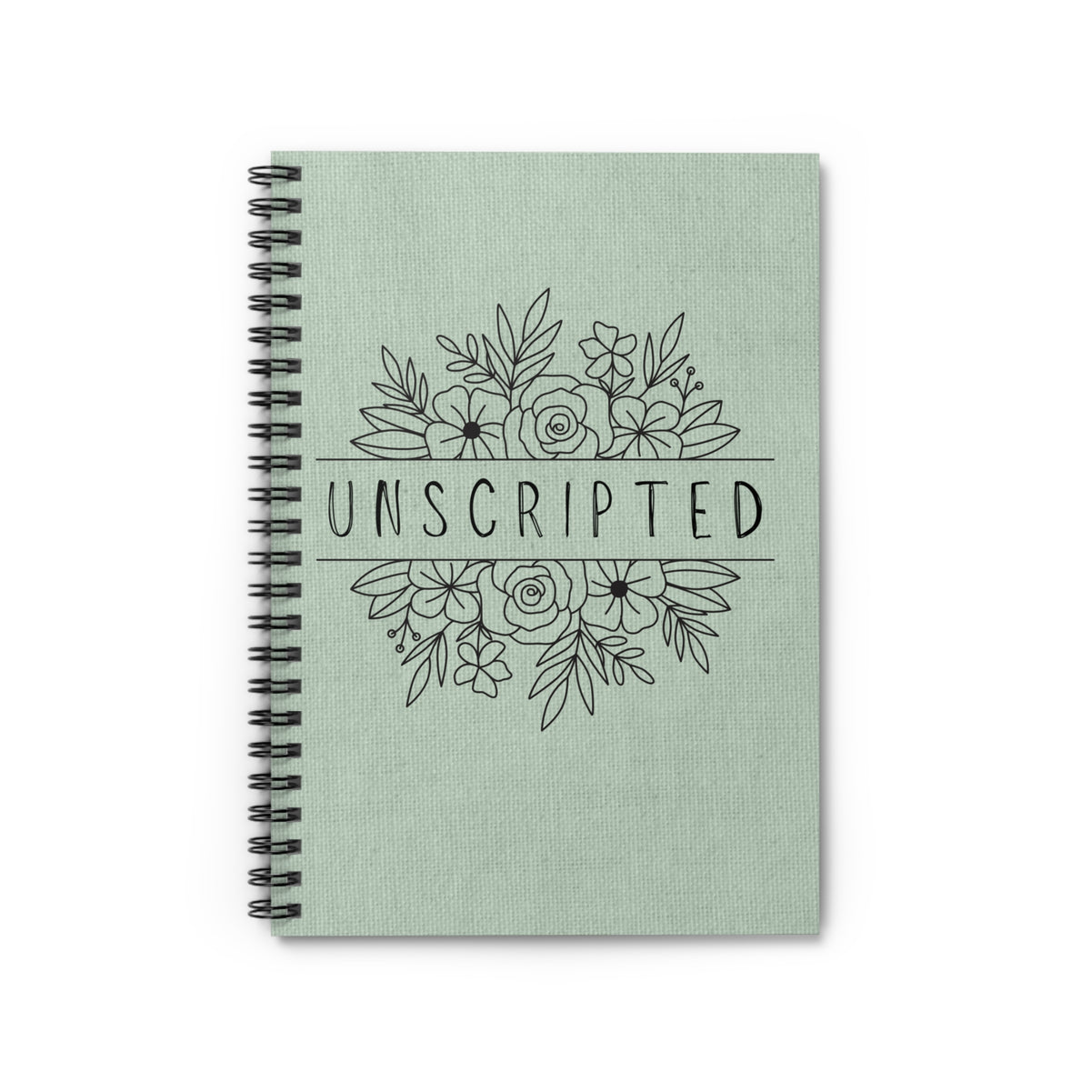 Unscripted | Funny Things Kids Say Spiral Notebook