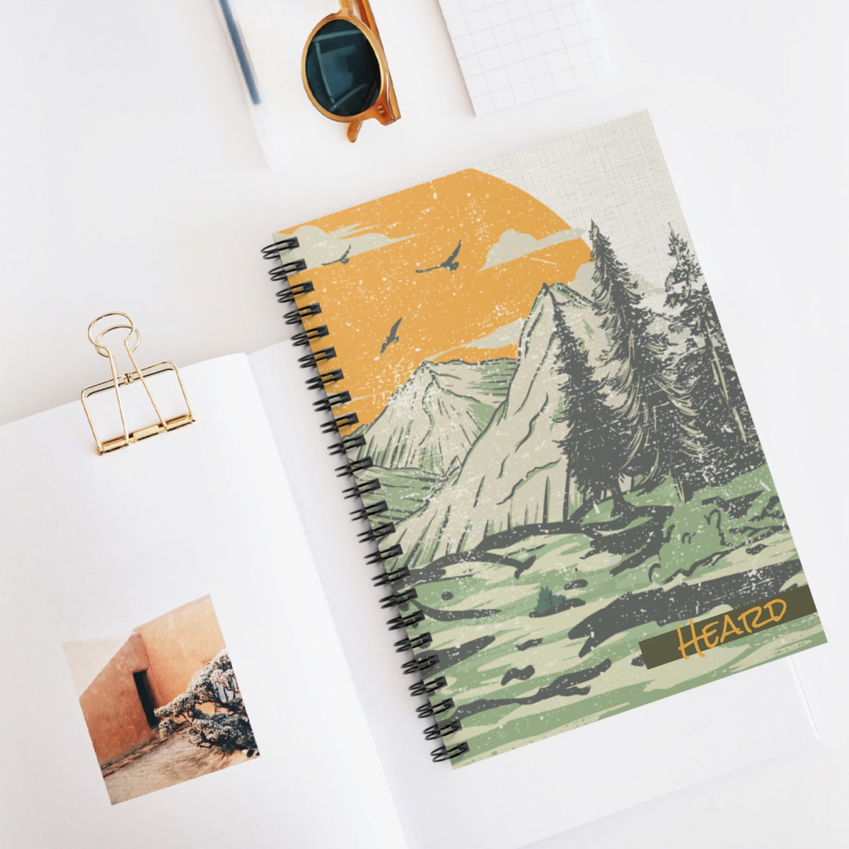 HEARD | Summit | Lined Journal | Recovery Meeting Notes
