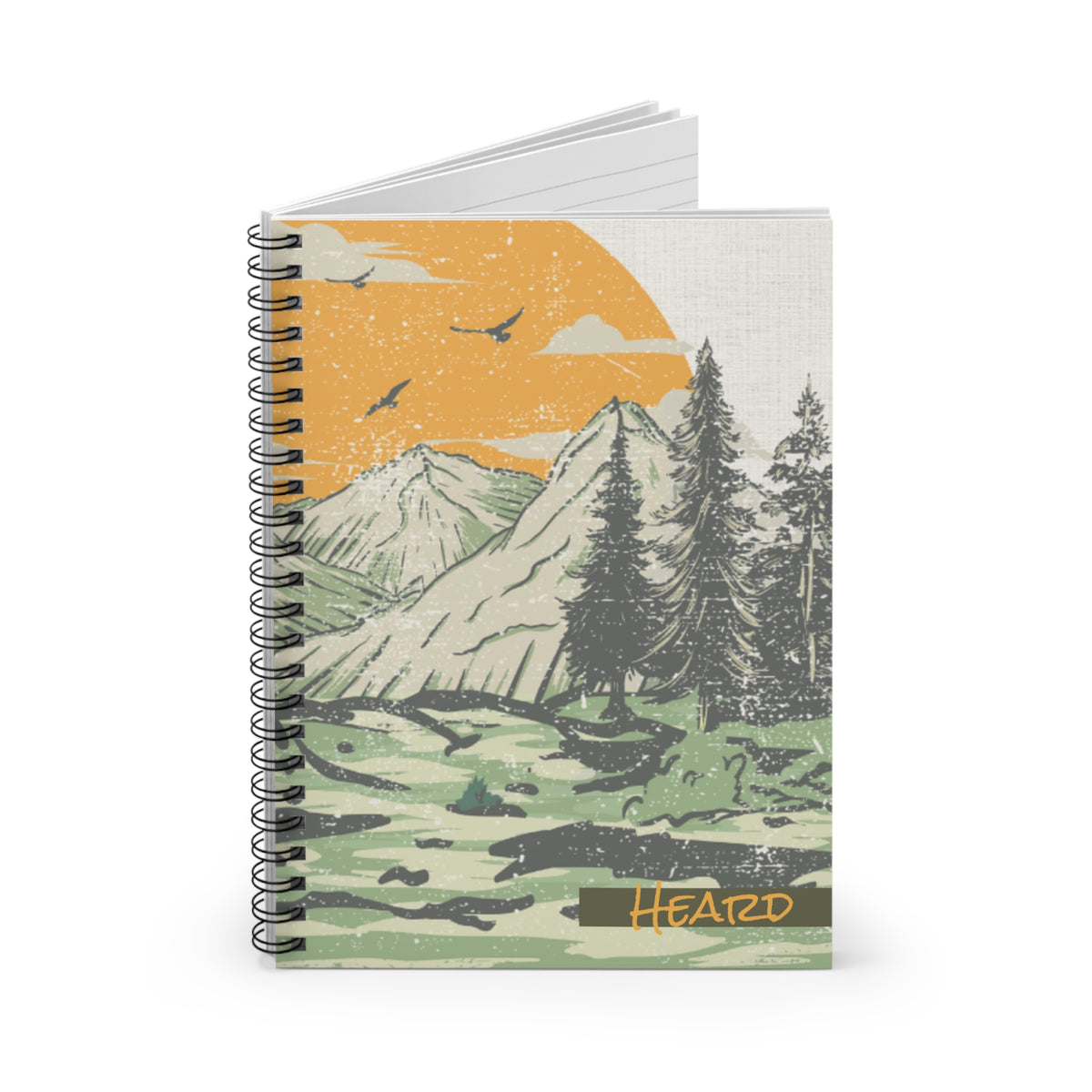 HEARD | Summit | Lined Journal | Recovery Meeting Notes