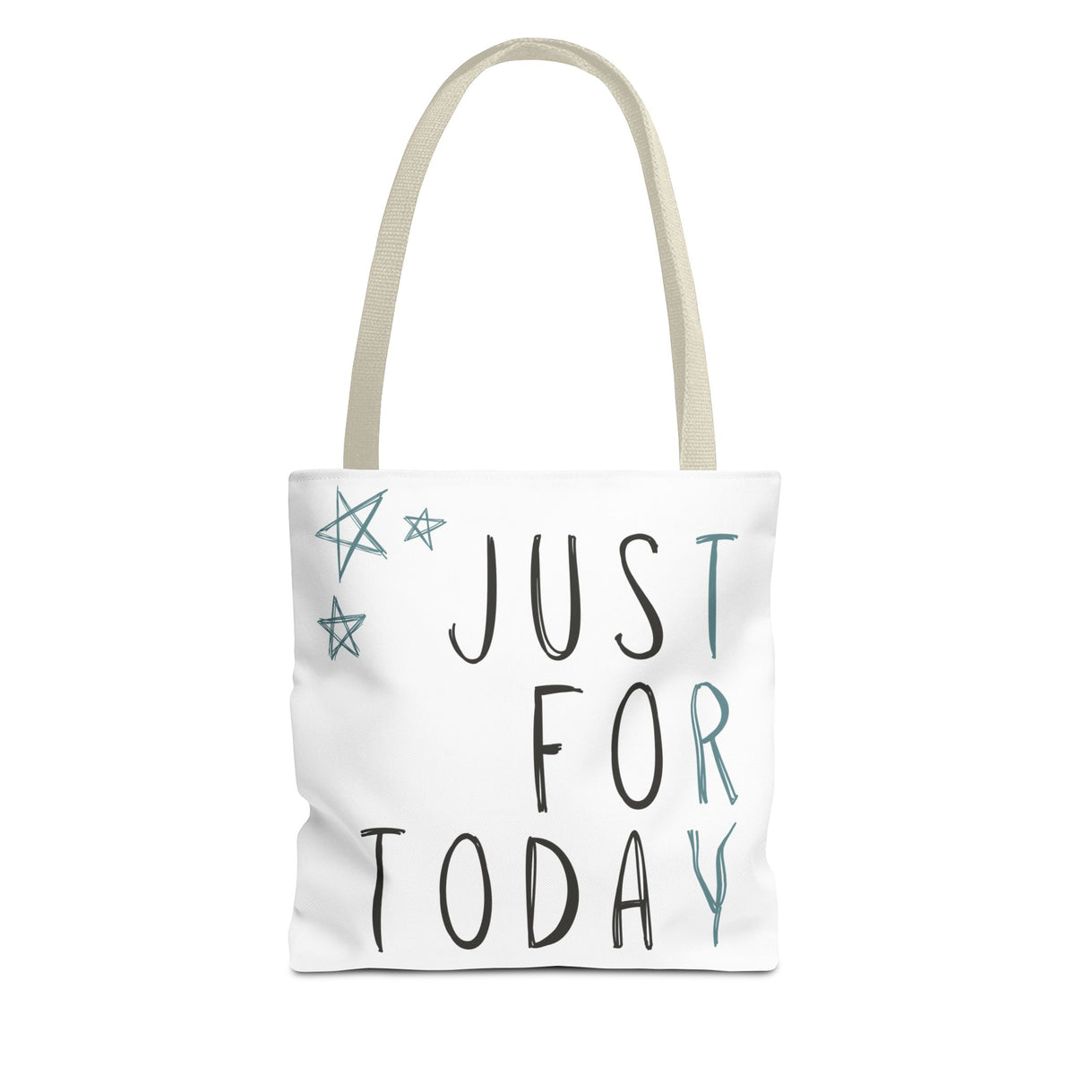 Just For Today | Recovery Tote Bag | Inspirational Sobriety Gift | One Day at a Time | Recovery Support Gift