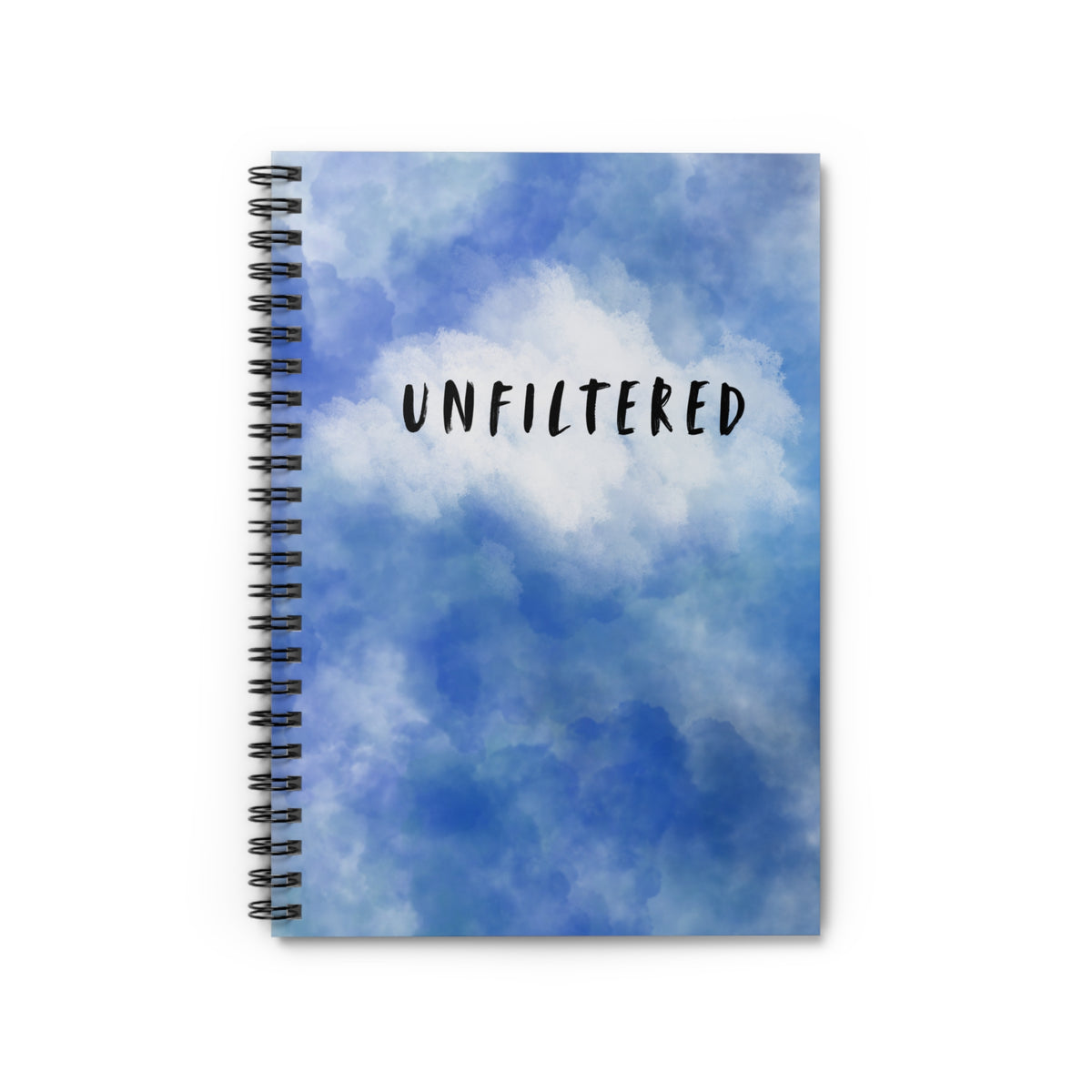 Unfiltered | Funny Things People Say Spiral Notebook