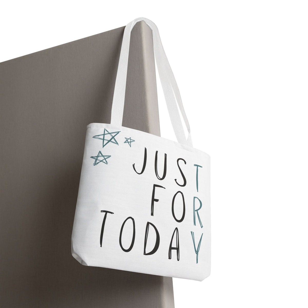 Just For Today | Recovery Tote Bag | Inspirational Sobriety Gift | One Day at a Time | Recovery Support Gift