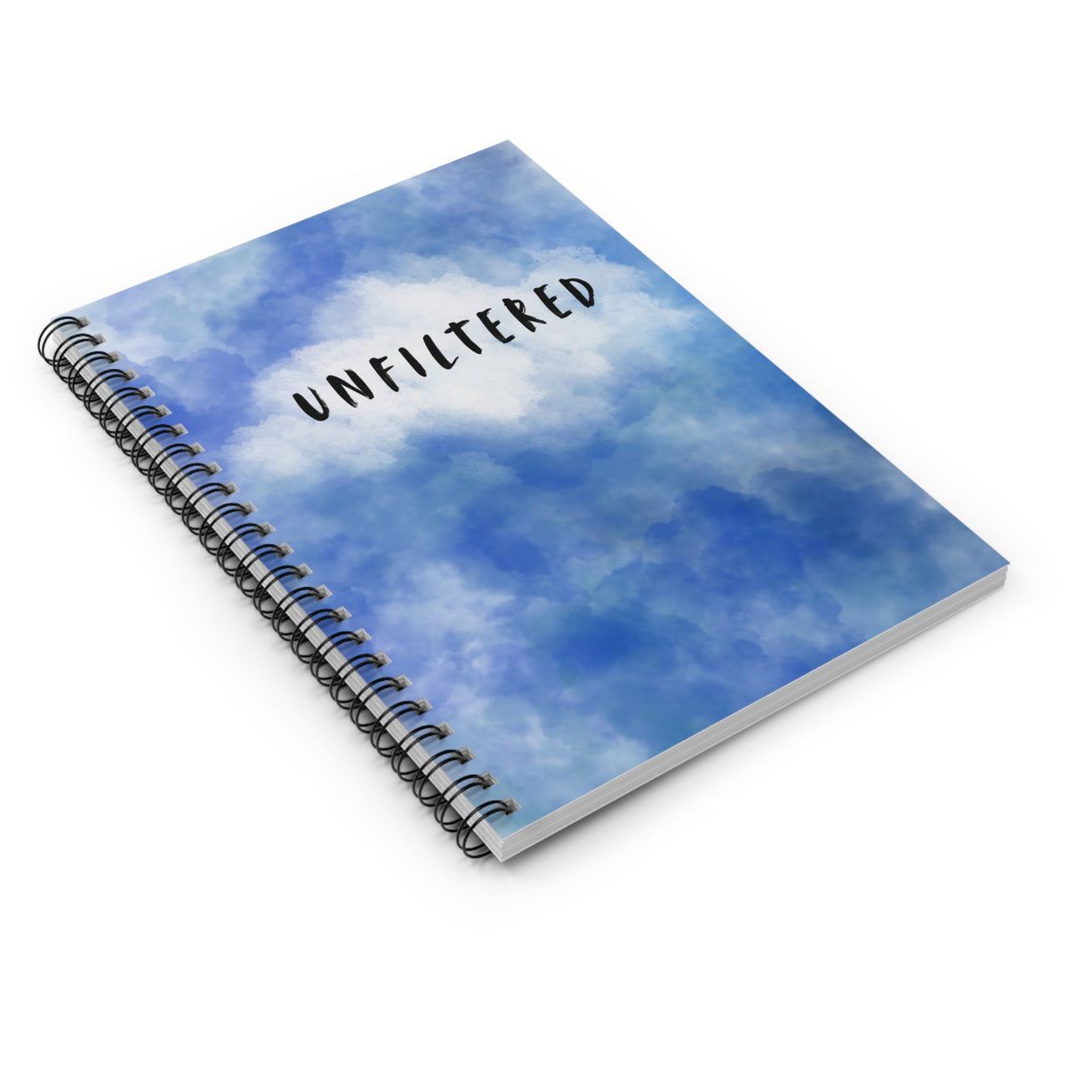 Unfiltered | Funny Things People Say Spiral Notebook