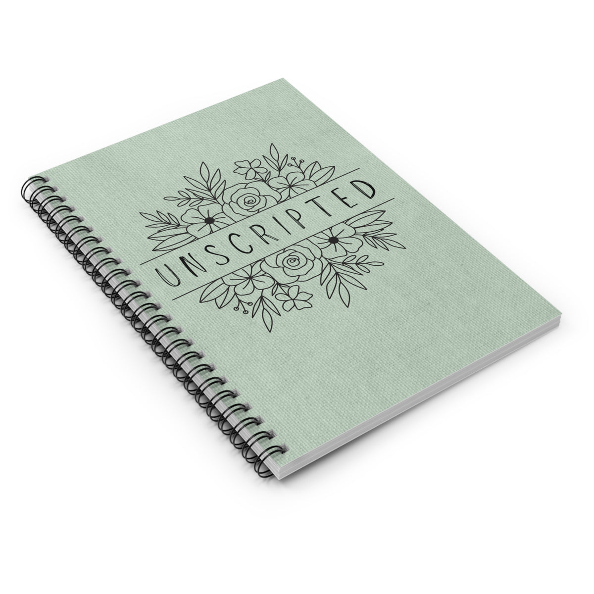 Unscripted | Funny Things Kids Say Spiral Notebook