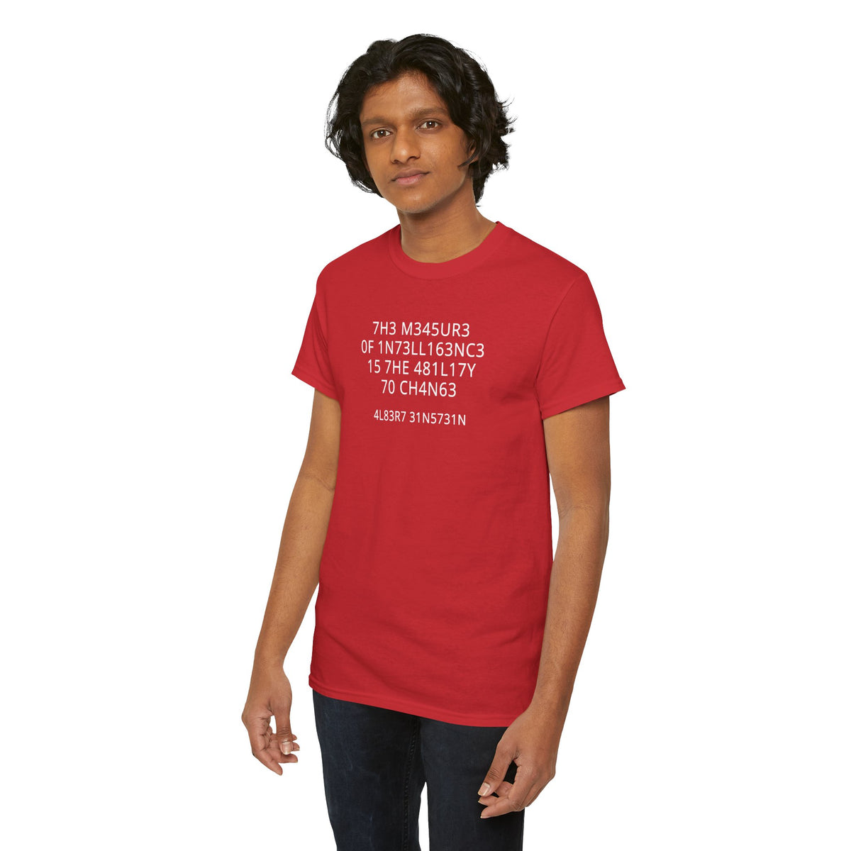 The Measure of Intelligence T-Shirt | Funny Sarcastic Graphic Tee | Clever Humor Shirt | Unisex Typography Tee | Nerdy Gift